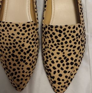 JUST FAB LEOPARD PRINT SHOES